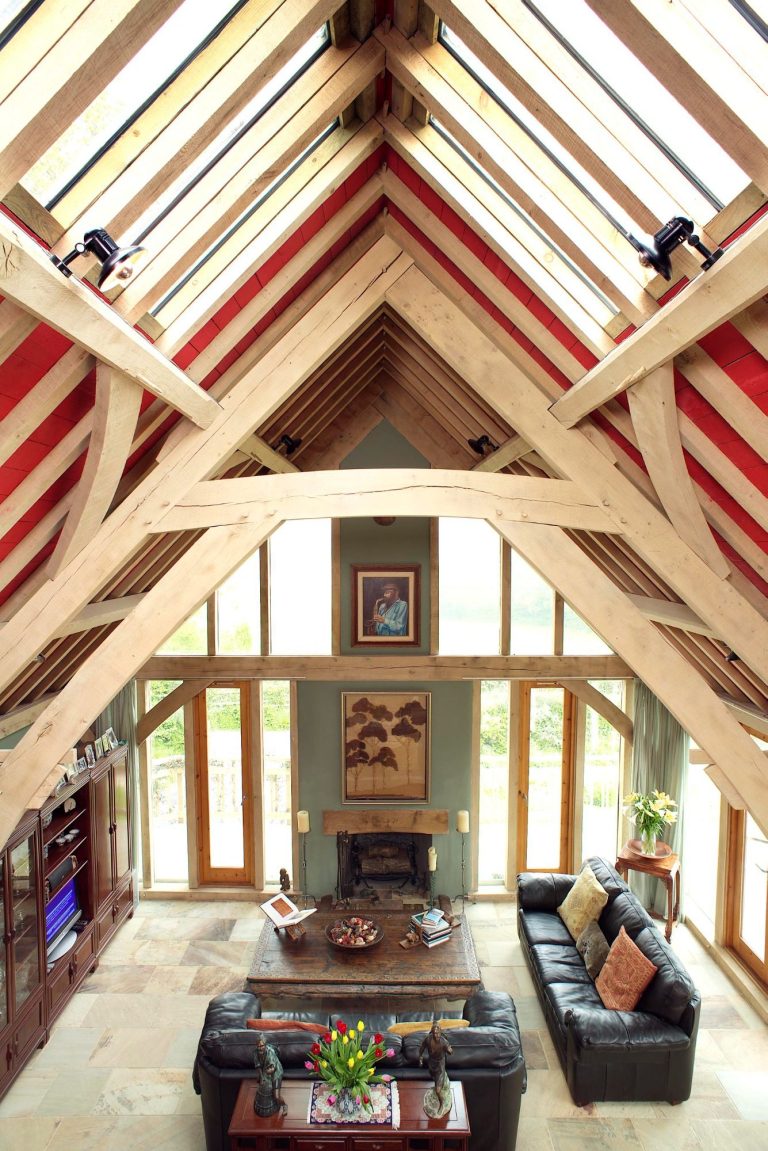 Fantastic green oak timber framed building in Ham, Devon near Axminster Shute Dalwood Stockland Wooden Home house new build Fantastic green oak timber framed building in Ham, Devon near Axminster Shute Dalwood Stockland Wooden Home house new build