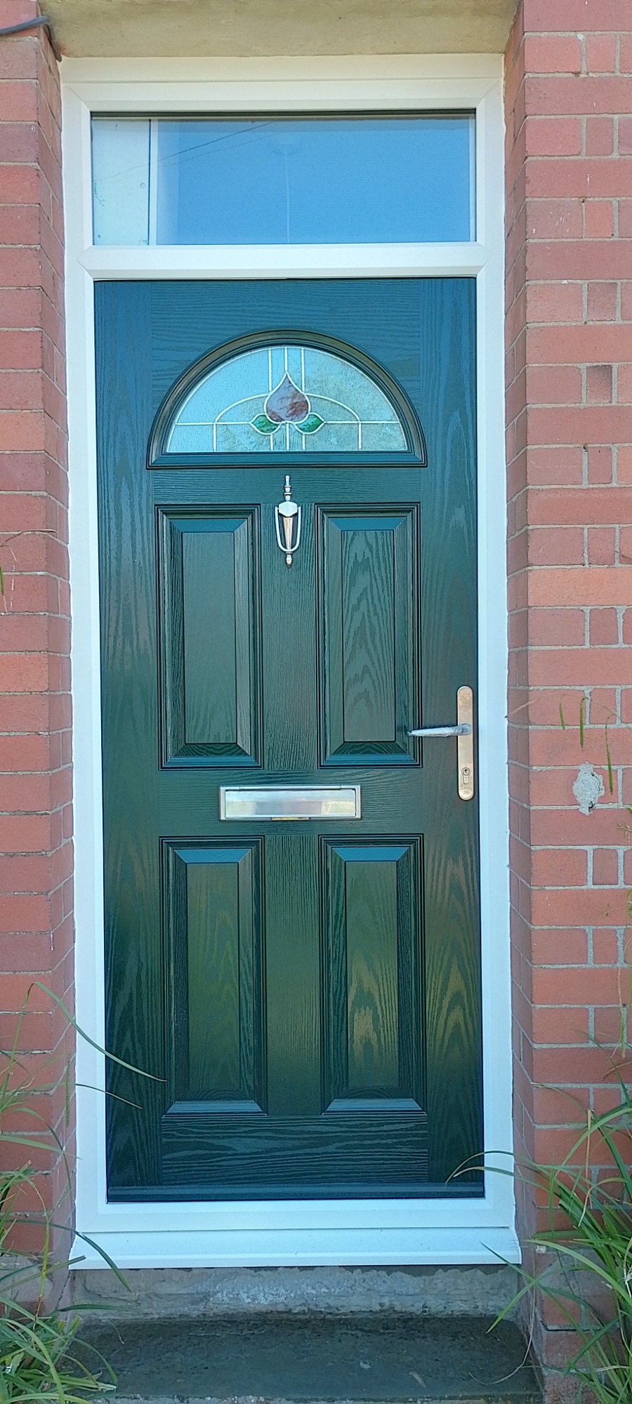 A new front and rear door were added as well as all windows being replaced. The door is a UPVC wood composite door. A new front and rear door were added as well as all windows being replaced. The door is a UPVC wood composite door.